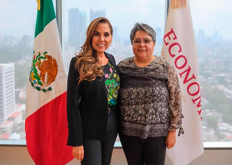 Mara Lezama y Raquel Buenrostro se reúnen para lograr que Chetumal sea la frontera de oportunidades económicas de la región