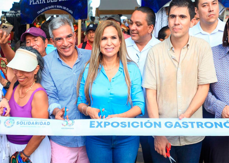 Exitosa exposición gastronómica por festejos de Solidaridad