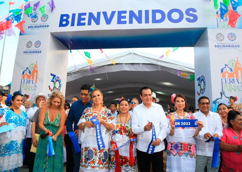 Lili Campos inaugura la Feria del Carmen 2023