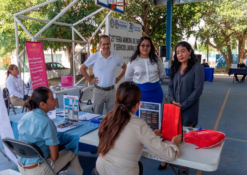 Gobierno municipal da más oportunidades de empleo a la gente