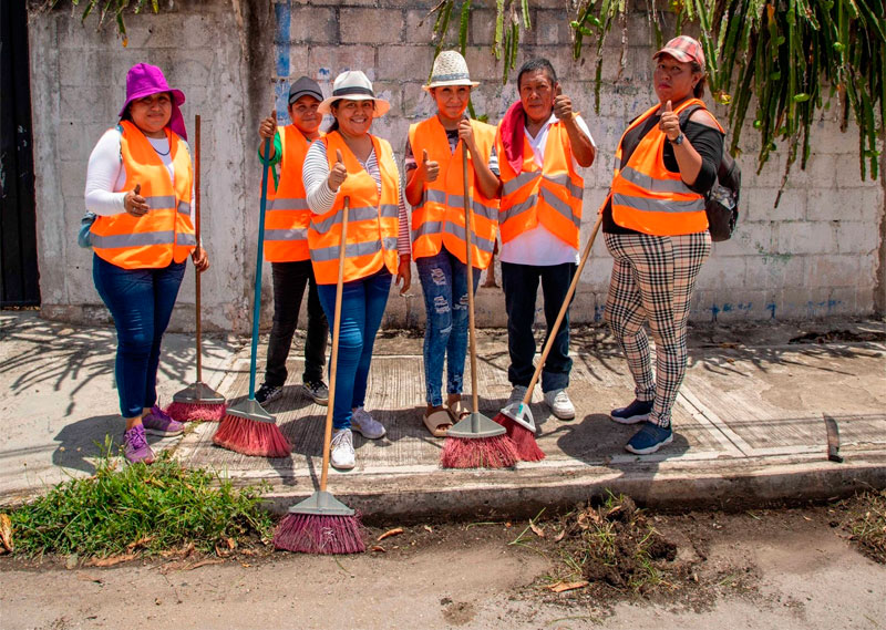 Empleo Temporal: Brigadas de limpieza cumplen su objetivo