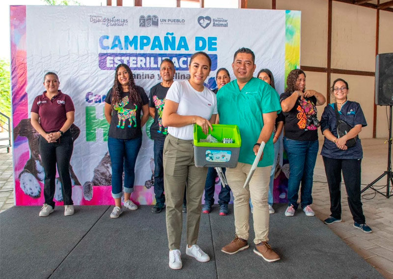 Arranca campaña de esterilización canina y felina en Felipe Carrillo Puerto