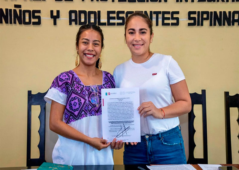 Refuerza Mary Hernández sistema de protección a la infancia Carrilloportense