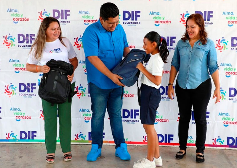 Apoya DIF Solidaridad la educación de infantes y adolescentes en vulnerabilidad