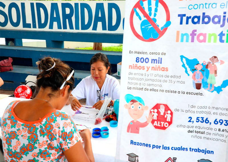 Regresa la Brigada Por Una Niñez Feliz a la colonia 28 de Julio