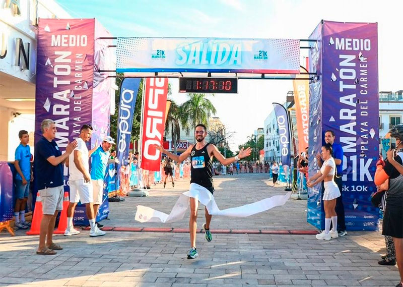 Exitoso “Medio Maratón Playa del Carmen por la Paz 2023”