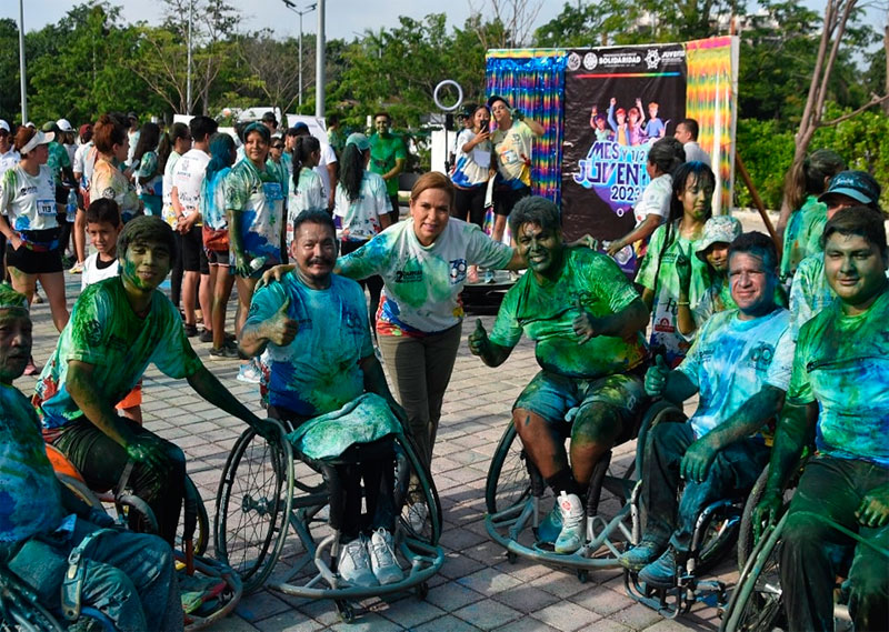 Realizan con éxito Carrera “Píntate por la Juventud”