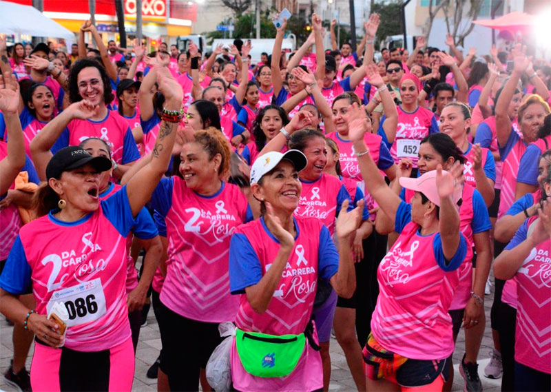 Exitosa “2da Carrera Rosa unidos por una causa”