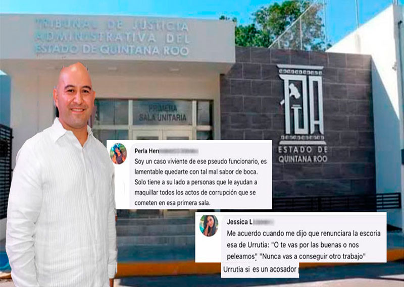 Un acosador en el Tribunal de Justicia Administrativa