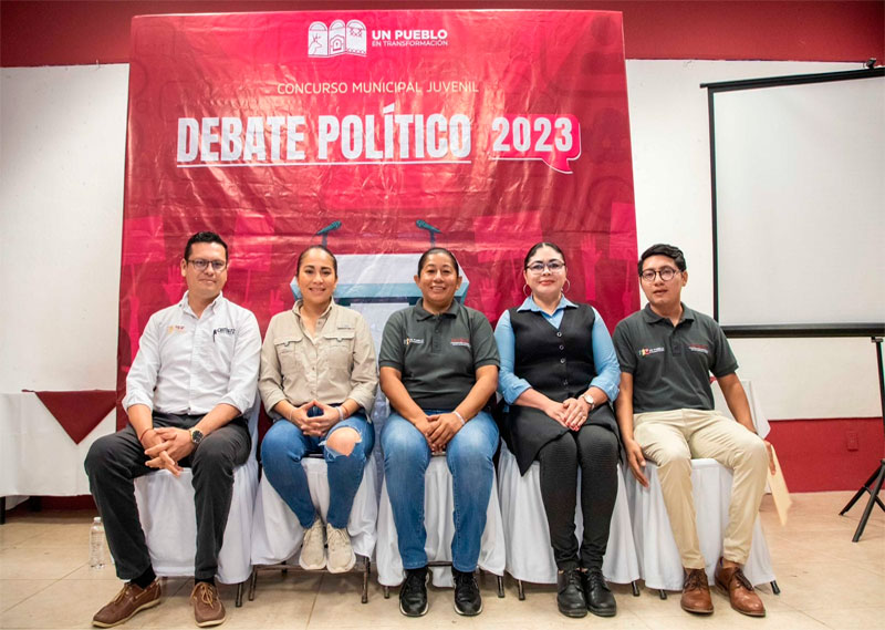 Ayuntamiento de Felipe Carrillo Puerto fomenta el debate político entre las juventudes