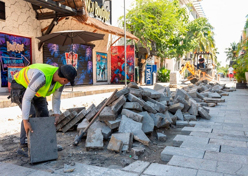 Inicia reparación de calles en la 5ta Avenida