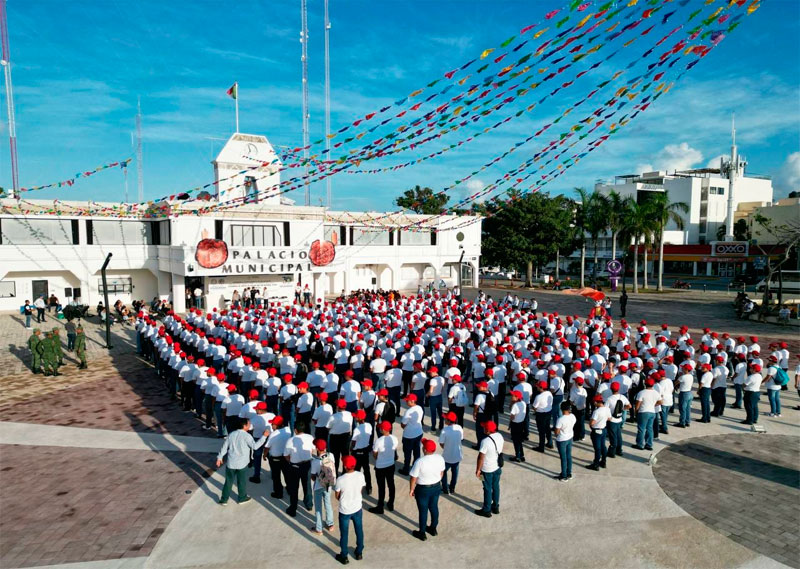 Ceremonia de Sorteo del Servicio Militar Nacional clase 2005 y remisos