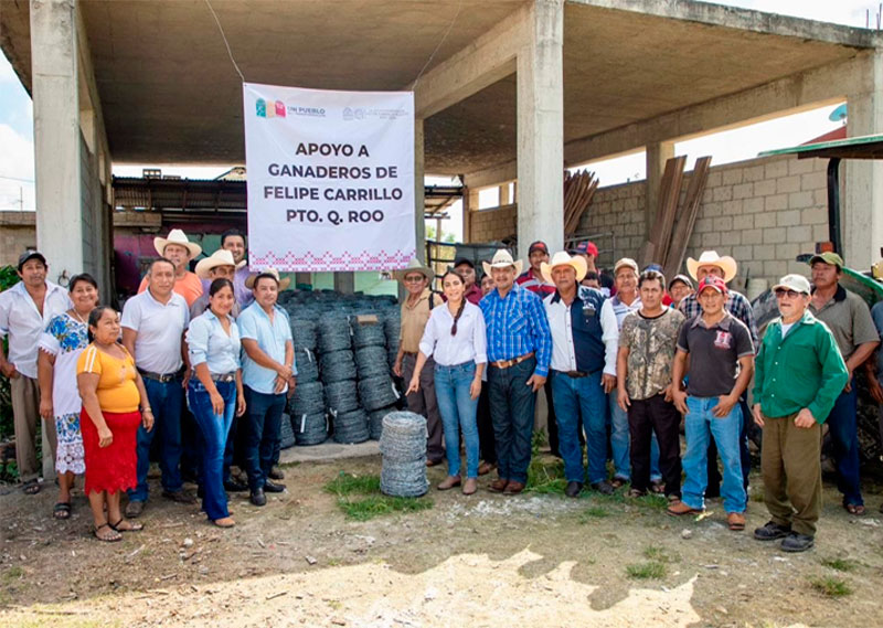 Mary Hernández y ganaderos unen esfuerzos por el bienestar de Felipe Carrillo Puerto