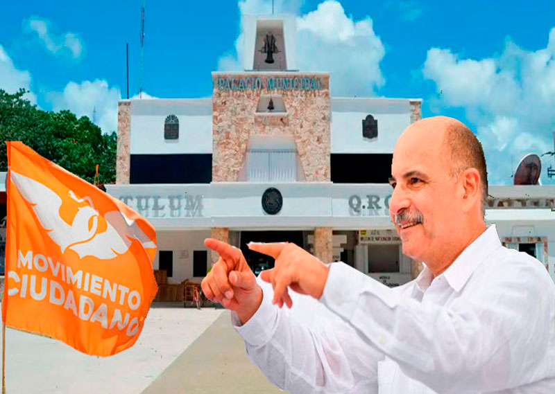 “Quien tenga miedo que no le entre”: va Portilla por la presidencia municipal de Tulum