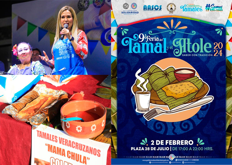 Gobierno invita a la “Feria del Tamal y del Atole 2024”