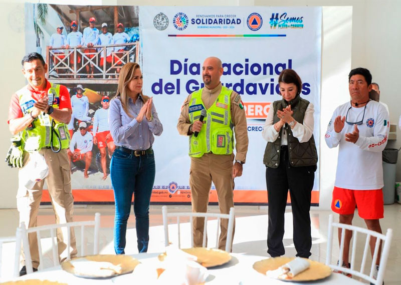 Celebran a los guardavidas de Solidaridad