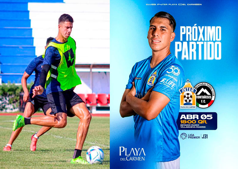 Inter Playa del Carmen recibe a Montañeses FC