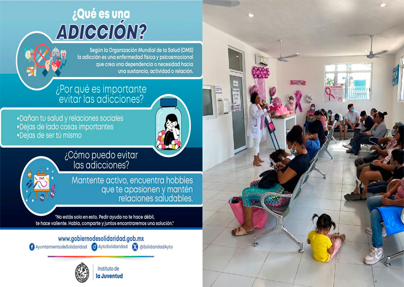 Mantienen activo programa de prevención de adicciones