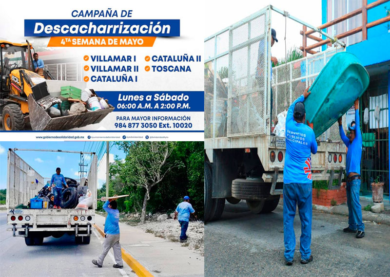 Campaña de descacharrización en Villamar, Cataluña y la Toscana