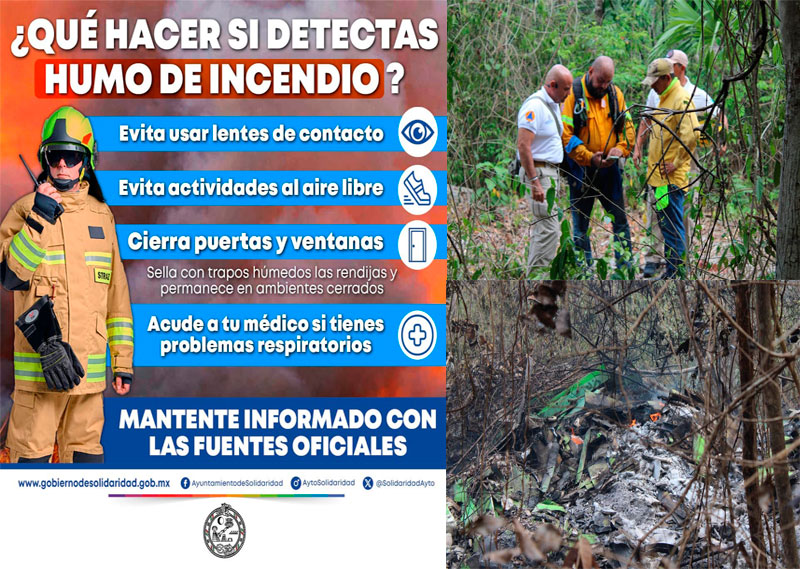 Recomendaciones ante incendios forestales