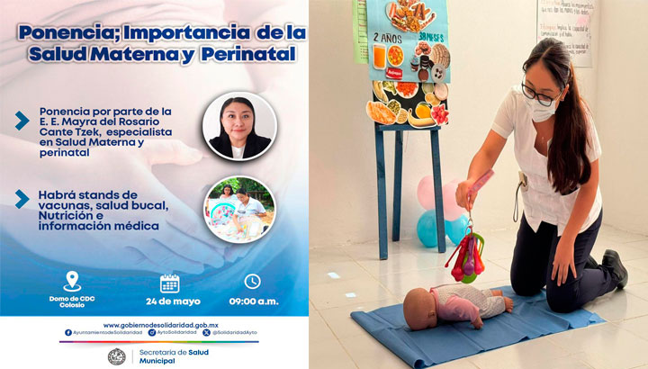 Invitan a ponencia sobre salud materna