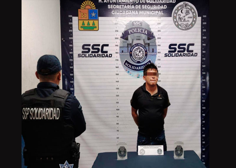 Detenido por abuso sexual en Playa del Carmen