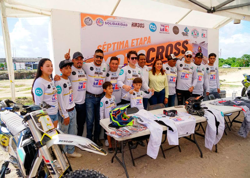 Realizarán competencia de motocross en Solidaridad