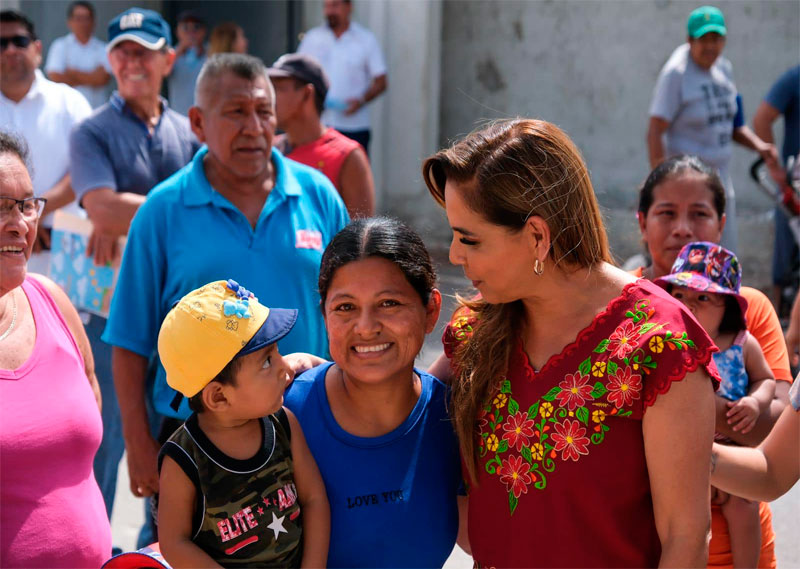 Familias de Ampliación Nueva Generación en Chetumal, tendrán certeza jurídica de su patrimonio: Mara Lezama