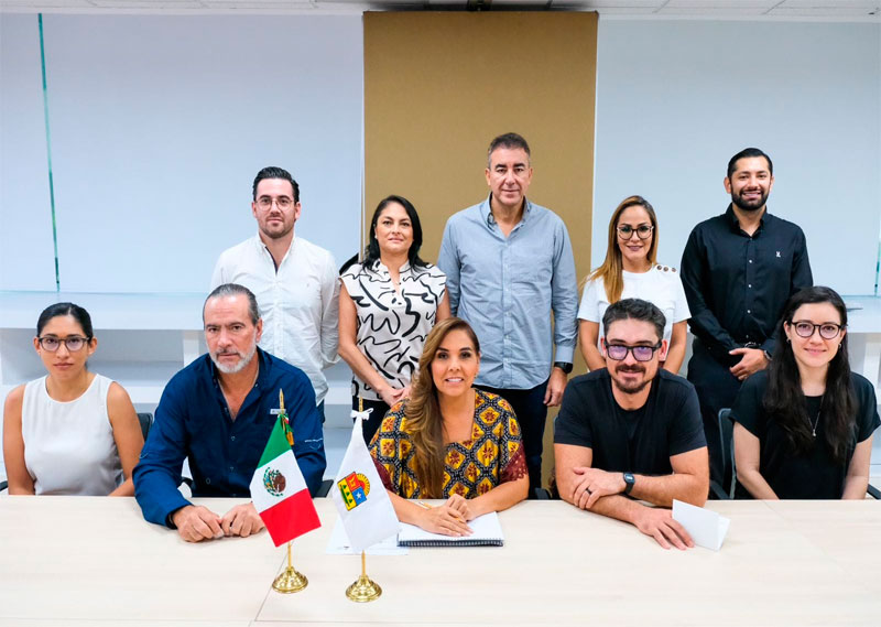 Mara Lezama y Román Meyer supervisan el avance de los proyectos en Quintana Roo y trabajan en la regularización de predios en Solidaridad para 4 mil familias