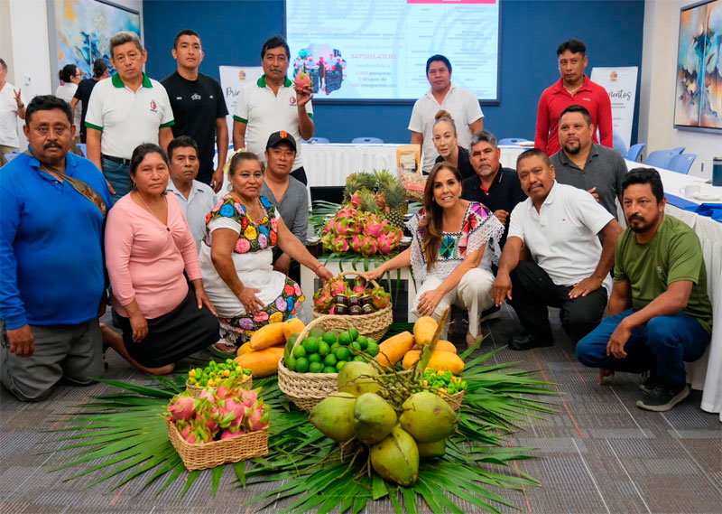 Impulsaremos la venta directa, sin intermediarios y con precios justos a productores del campo de Quintana Roo: Mara Lezama