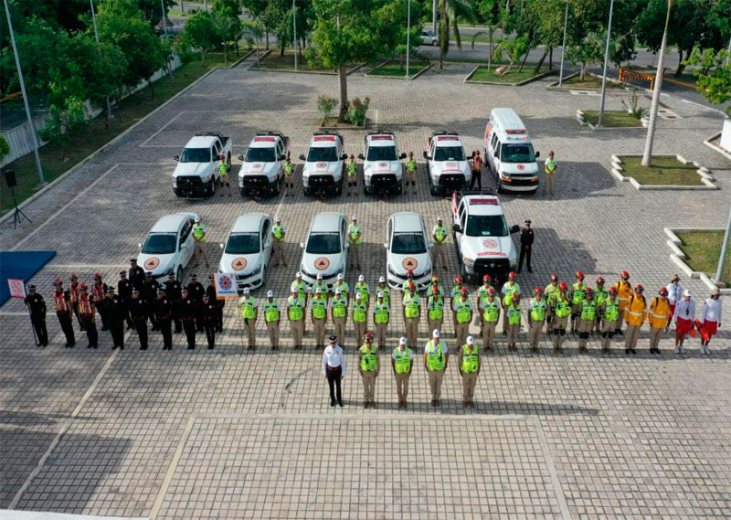 Solidaridad cuenta con el mejor equipamiento de Protección Civil en el estado