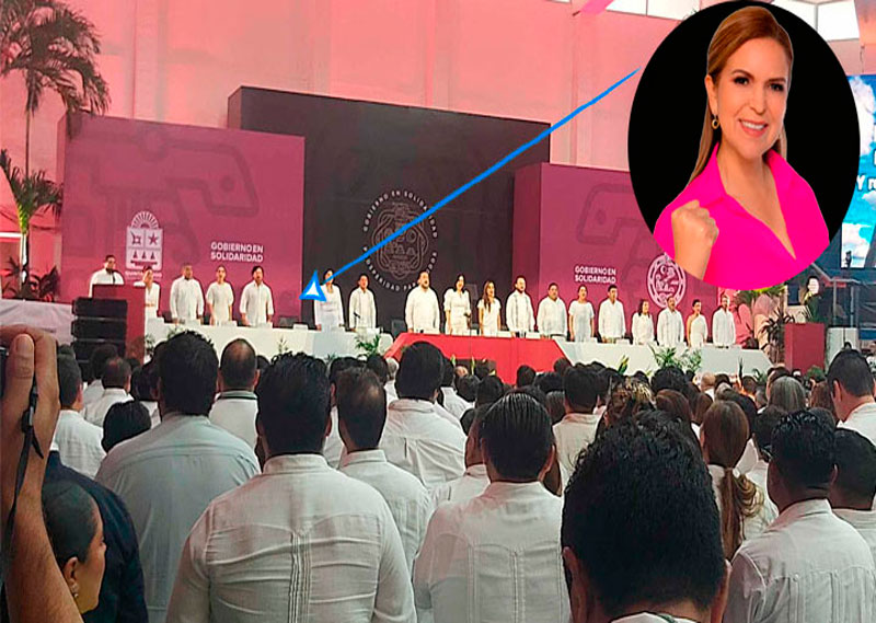 La silla vacía de Lili en la toma de protesta de Estefanía